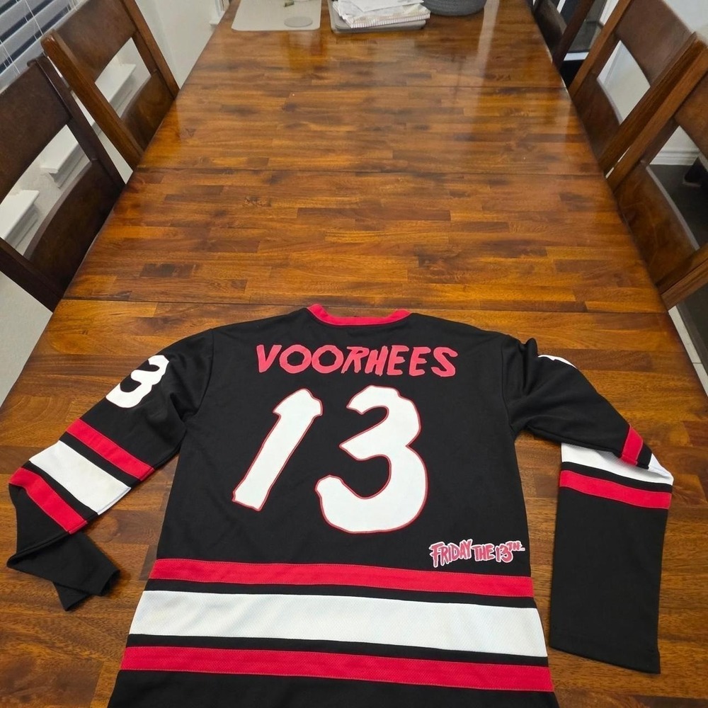 Friday the 13th hockey jersey jason vorhees small sku 61 - Picture 7 of 7